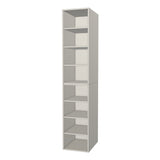 RTI Closets Basic Shelf Closet Unit - 18" Wide - Painted Fronts