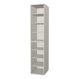 RTI Closets Basic Shelf Closet Unit - 19" Wide - Thermofoil Fronts
