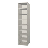 RTI Closets Basic Shelf Closet Unit - 21" Wide - Painted Fronts