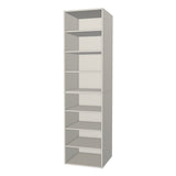 RTI Closets Basic Shelf Closet Unit - 24" Wide - Thermofoil Fronts