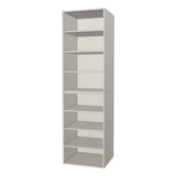 RTI Closets Basic Shelf Closet Unit - 26" Wide - Painted Fronts