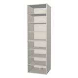 RTI Closets Basic Shelf Closet Unit - 27" Wide - No Fronts