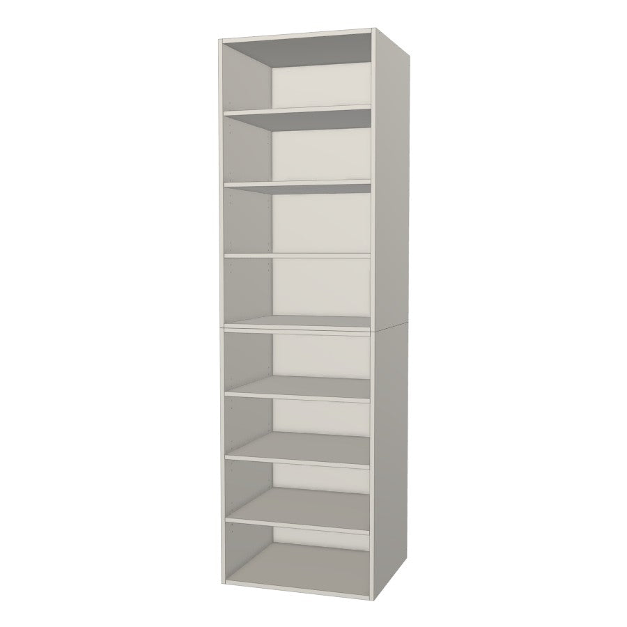 RTI Closets Basic Shelf Closet Unit - 27" Wide - Thermofoil Fronts