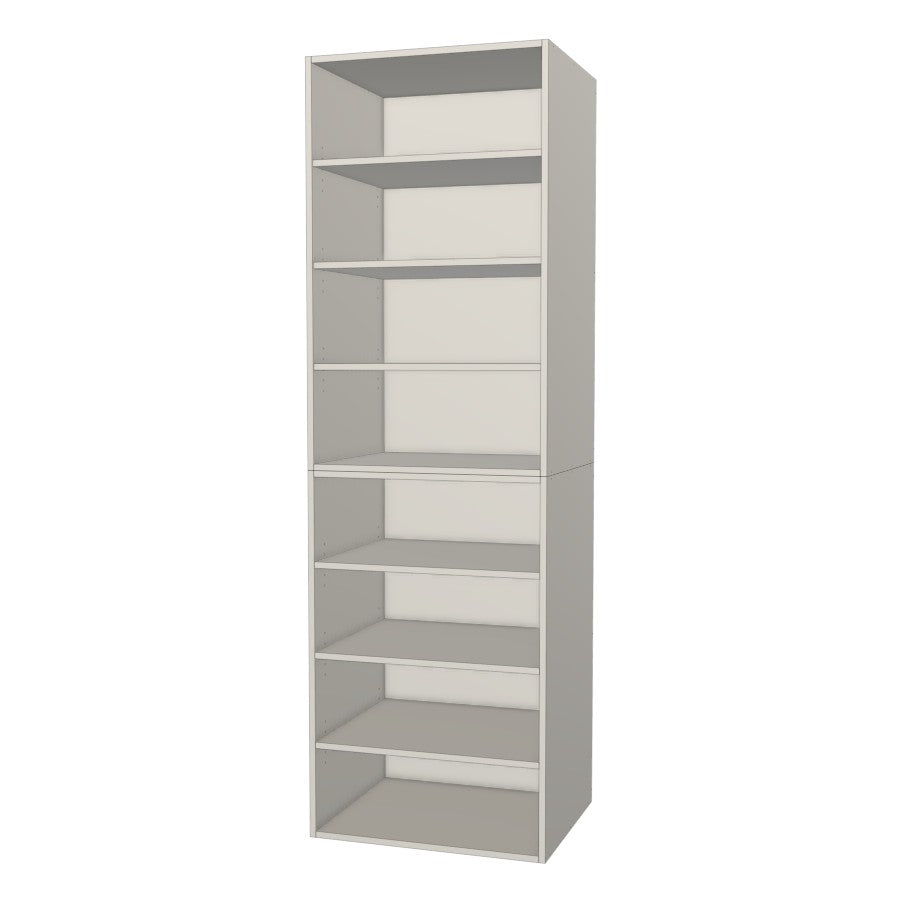 RTI Closets Basic Shelf Closet Unit - 29" Wide - Thermofoil Fronts
