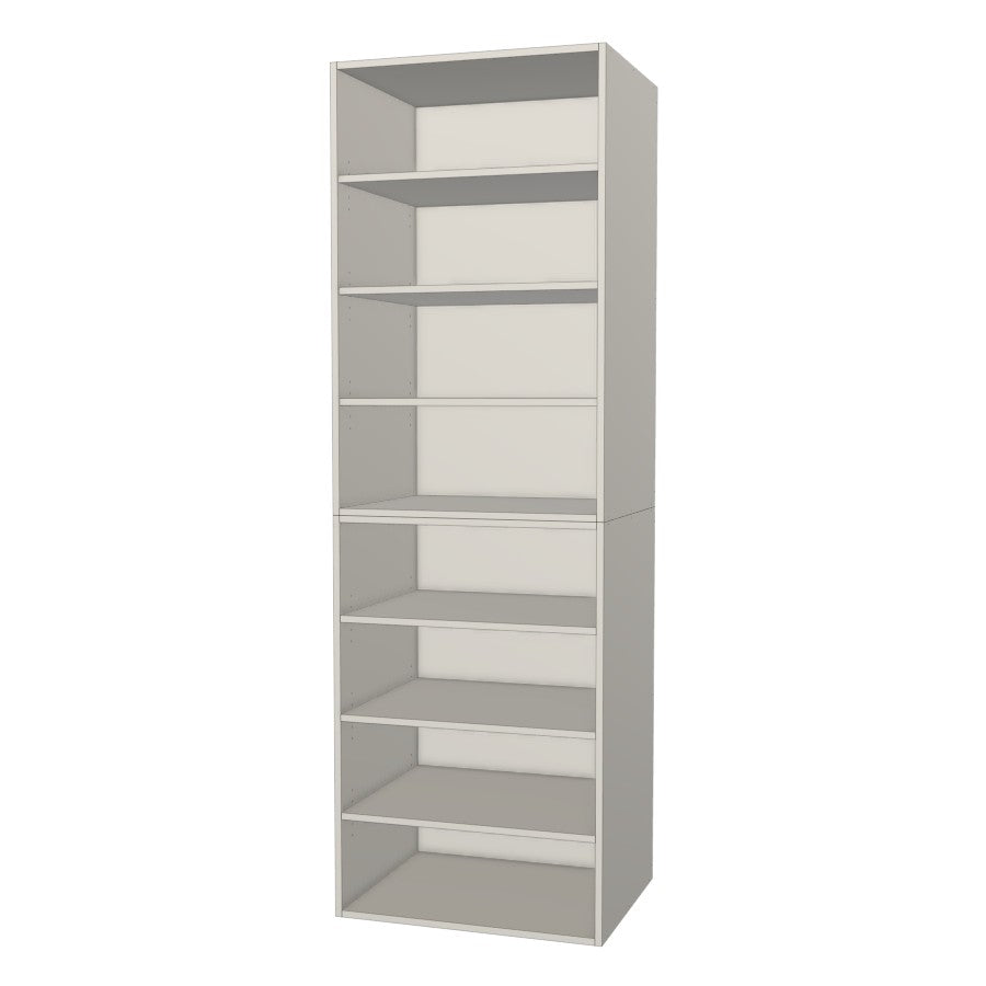 RTI Closets Basic Shelf Closet Unit - 30" Wide - Thermofoil Fronts