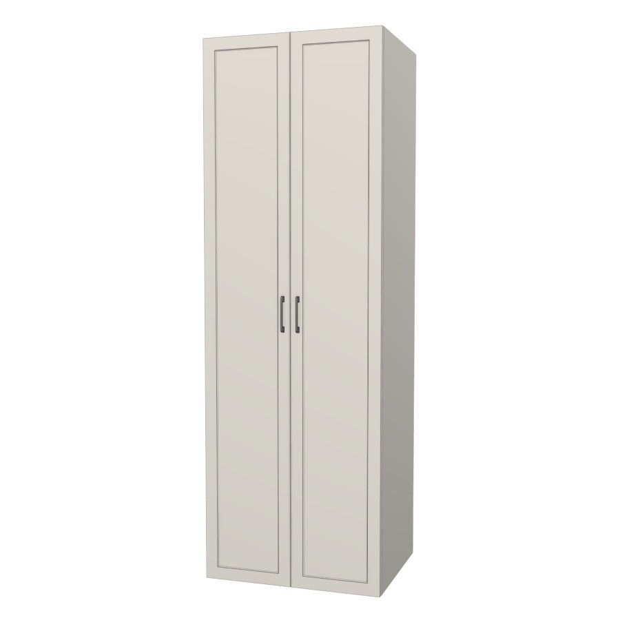 RTI Closets Basic Shelf Closet Unit - 31" Wide - Painted Fronts