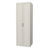 RTI Closets Basic Shelf Closet Unit - 31" Wide - Painted Fronts