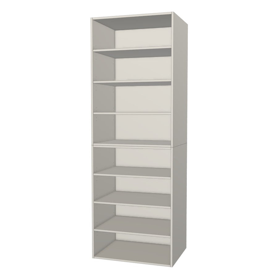 RTI Closets Basic Shelf Closet Unit - 32" Wide - No Fronts