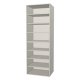 RTI Closets Basic Shelf Closet Unit - 32" Wide - No Fronts