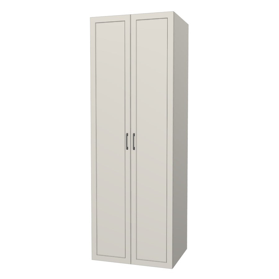 RTI Closets Basic Shelf Closet Unit - 32" Wide - Painted Fronts
