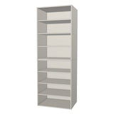 RTI Closets Basic Shelf Closet Unit - 33" Wide - No Fronts
