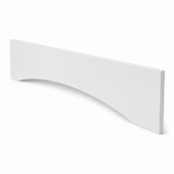 Window Valance - Plain - 10" High - Thermofoil MDF