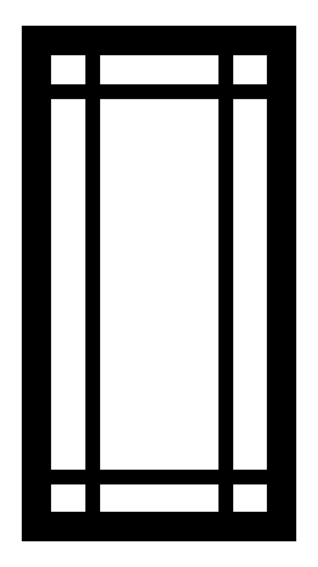 AddOn Glass For 34" High Wall Painted — RTI