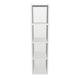 10" Wide x 42" High Wall Cabinet - Thermofoil Doors