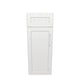 12" Wide Base Cabinet With Drawer On Top - Painted Doors