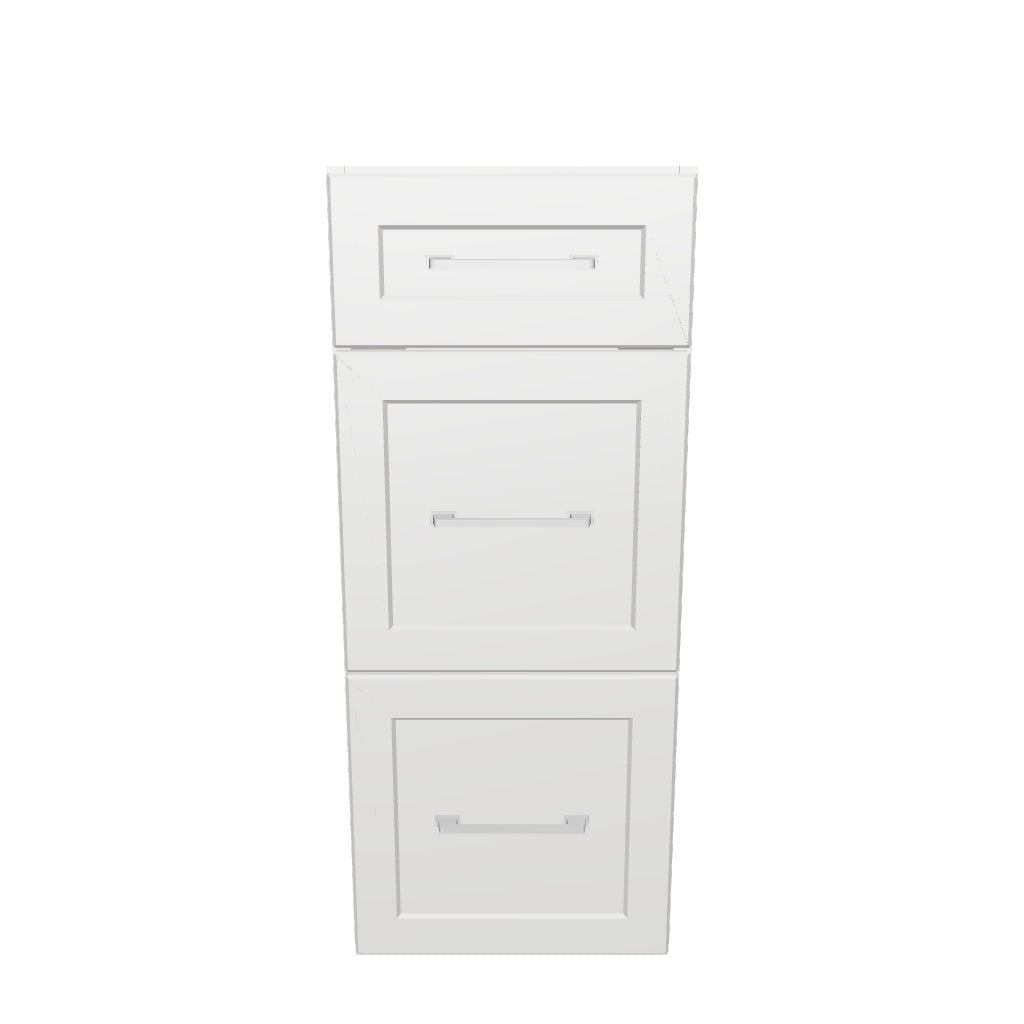 13" Wide Drawer Cabinet - Painted Doors