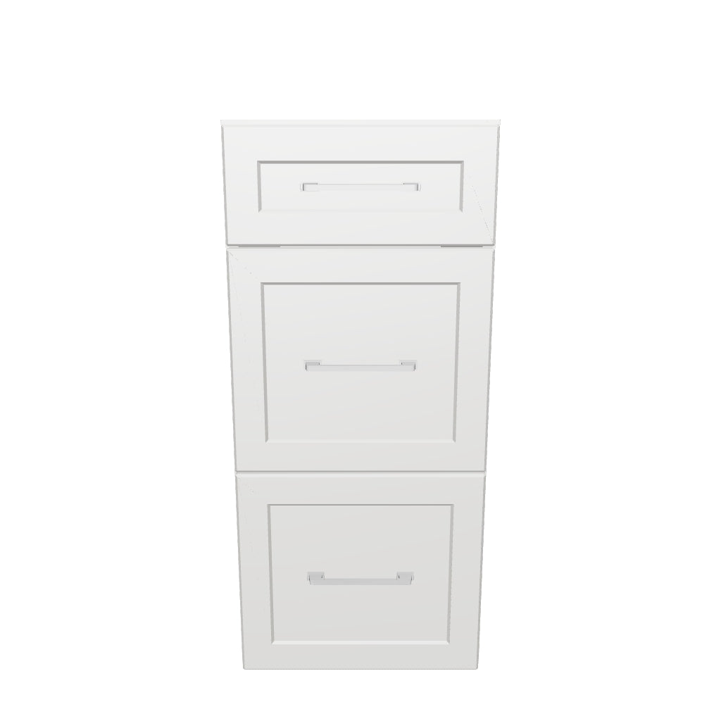 14" Wide Drawer Cabinet - Painted Doors