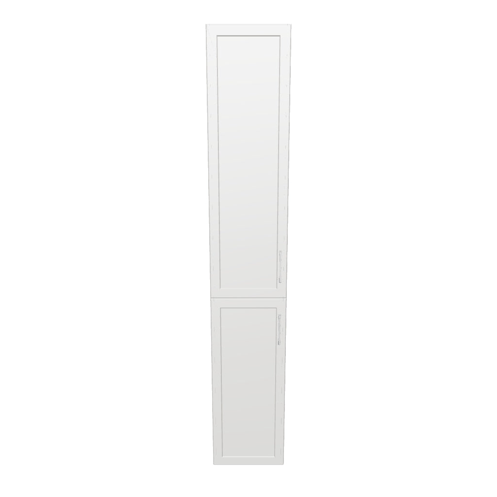 14" Wide Tall Pantry Cabinet - Thermofoil Doors
