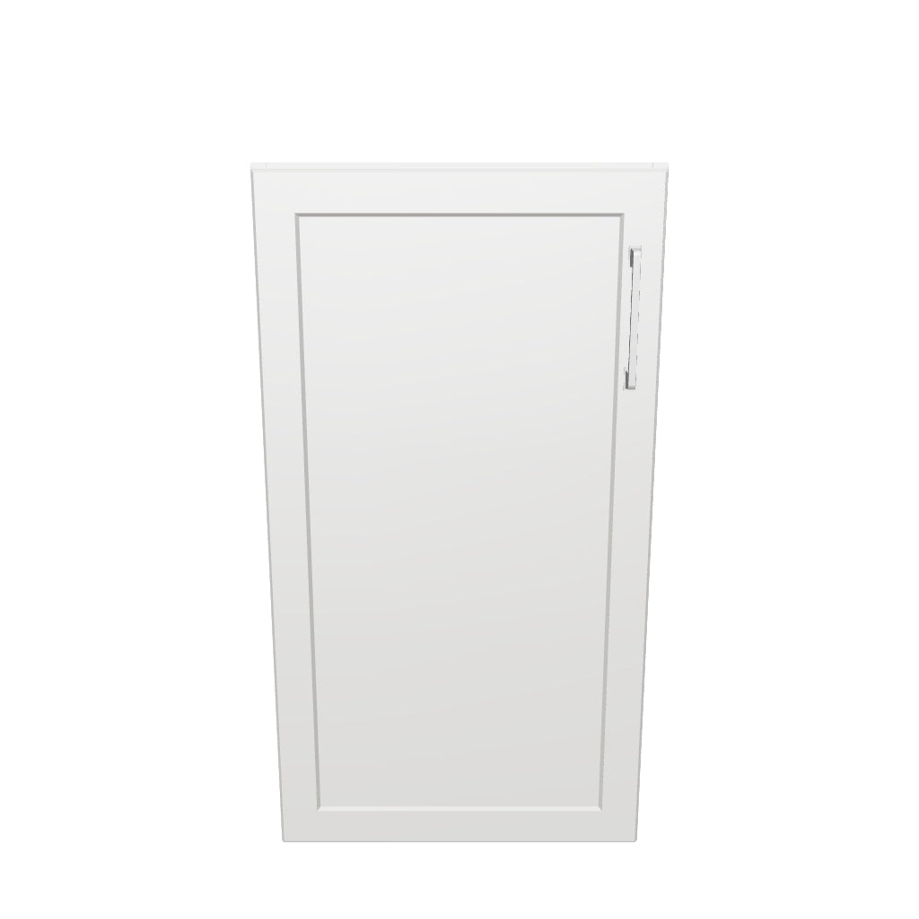 17" Wide Base Cabinet - Painted Doors