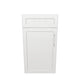 17" Wide Base Cabinet With Drawer On Top - Painted Doors