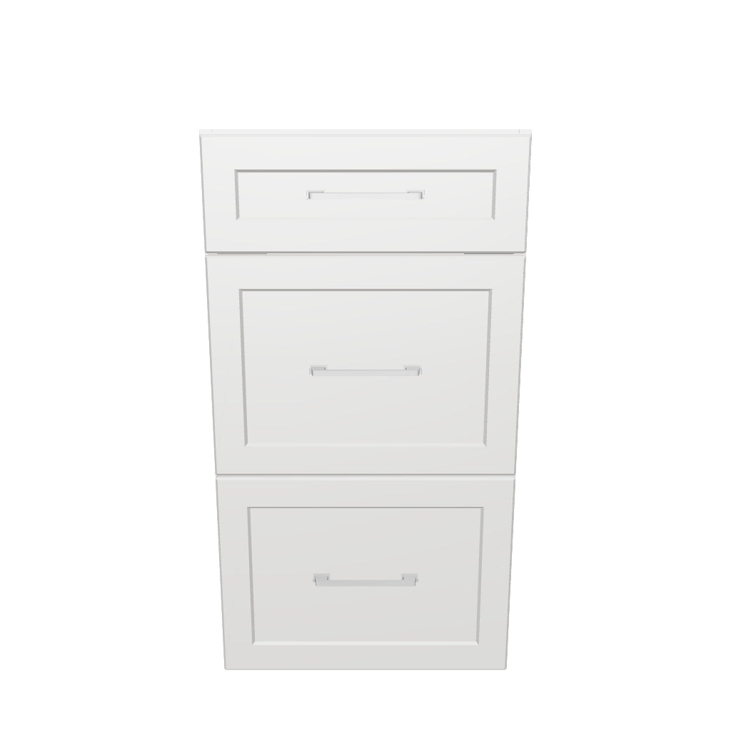 17" Wide Drawer Cabinet - Painted Doors