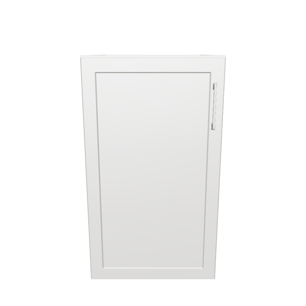18" Wide Base Cabinet - Painted Doors