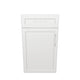 18" Wide Base Cabinet With Drawer On Top - Thermofoil Doors
