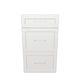 18" Wide Drawer Cabinet - Painted Doors