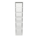 19" Wide Tall Pantry Cabinet - Painted Doors