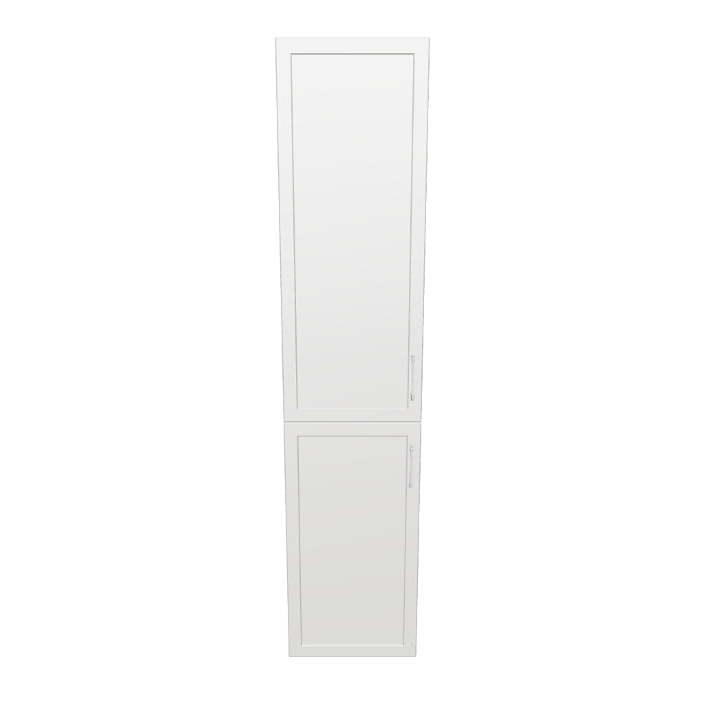 18" Wide Tall Pantry Cabinet - Thermofoil Doors