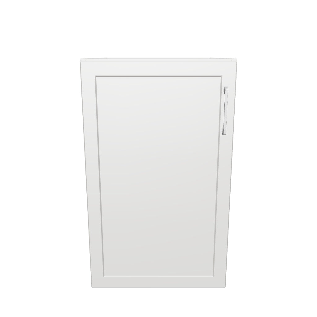 19" Wide Base Cabinet - Painted Doors