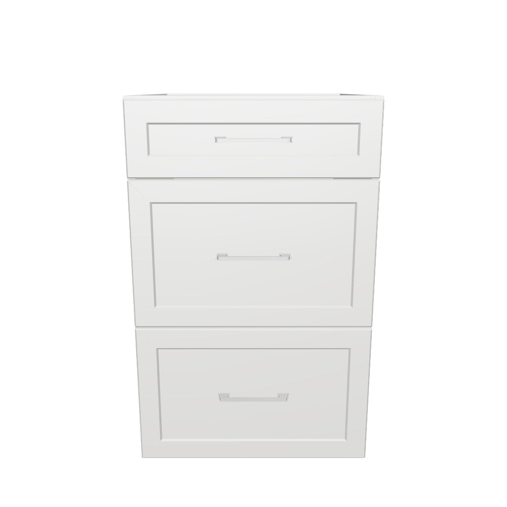 20" Wide Drawer Cabinet - Painted Doors