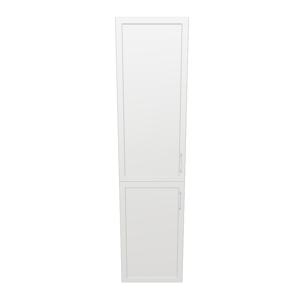 21" Wide Tall Pantry Cabinet - Painted Doors