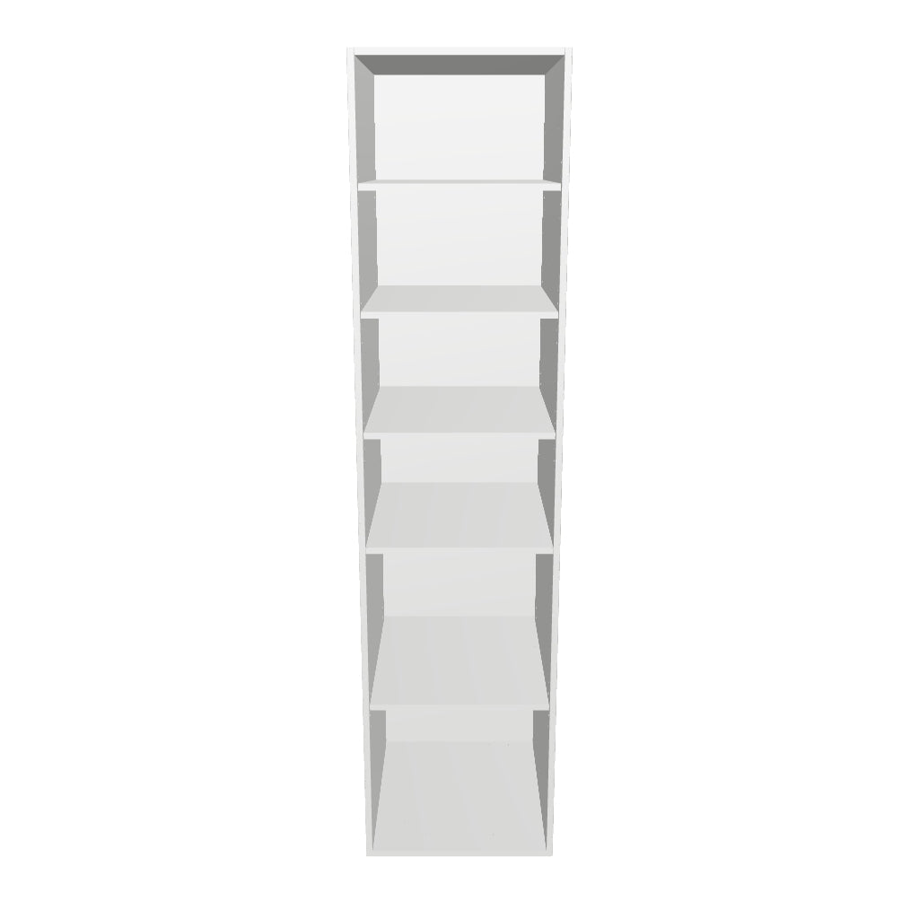 20" Wide Tall Pantry Cabinet - Thermofoil Doors