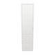 19" Wide Tall Pantry Cabinet with Drawers - Painted Doors