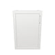 21" Wide Base Cabinet - Painted Doors