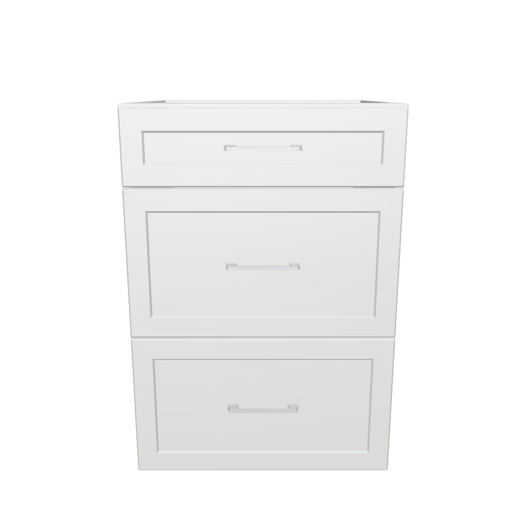 22" Wide Drawer Cabinet - Painted Doors
