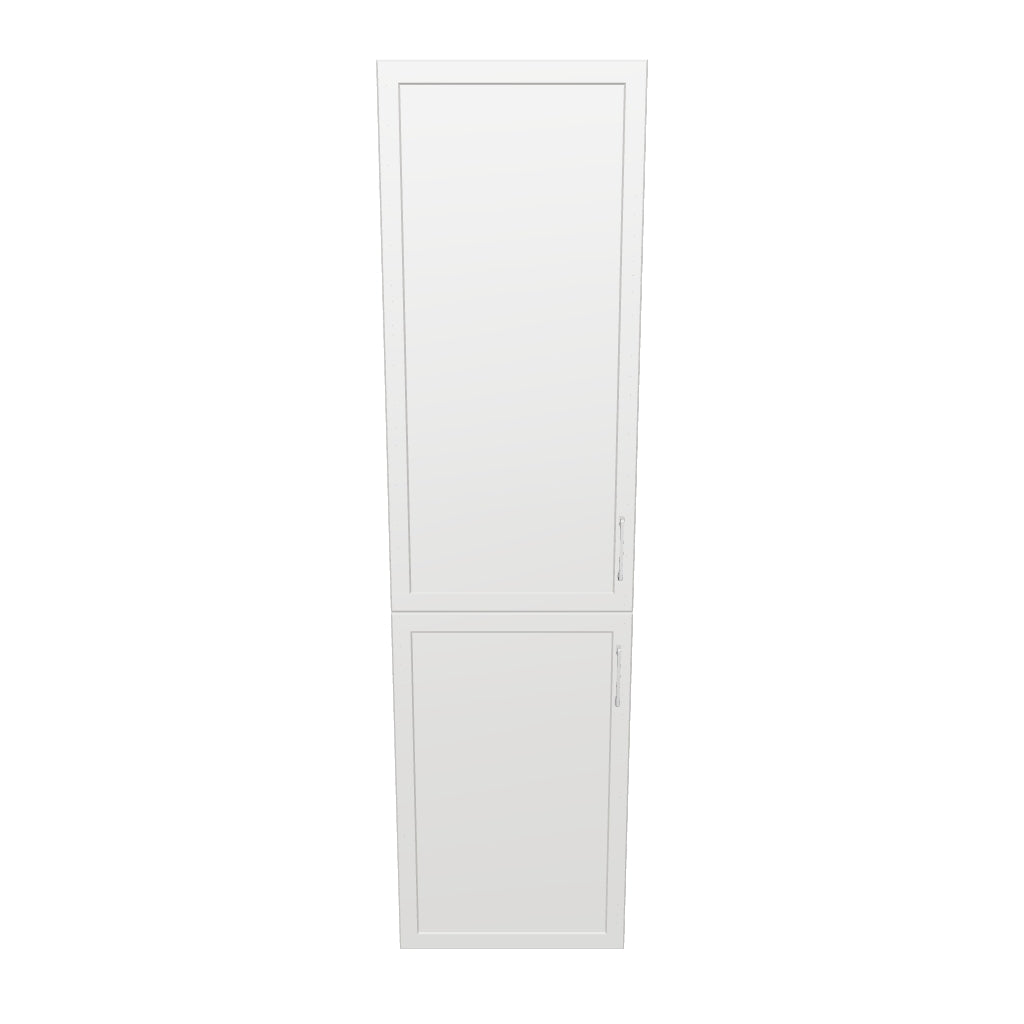 23" Wide Tall Pantry Cabinet - Painted Doors