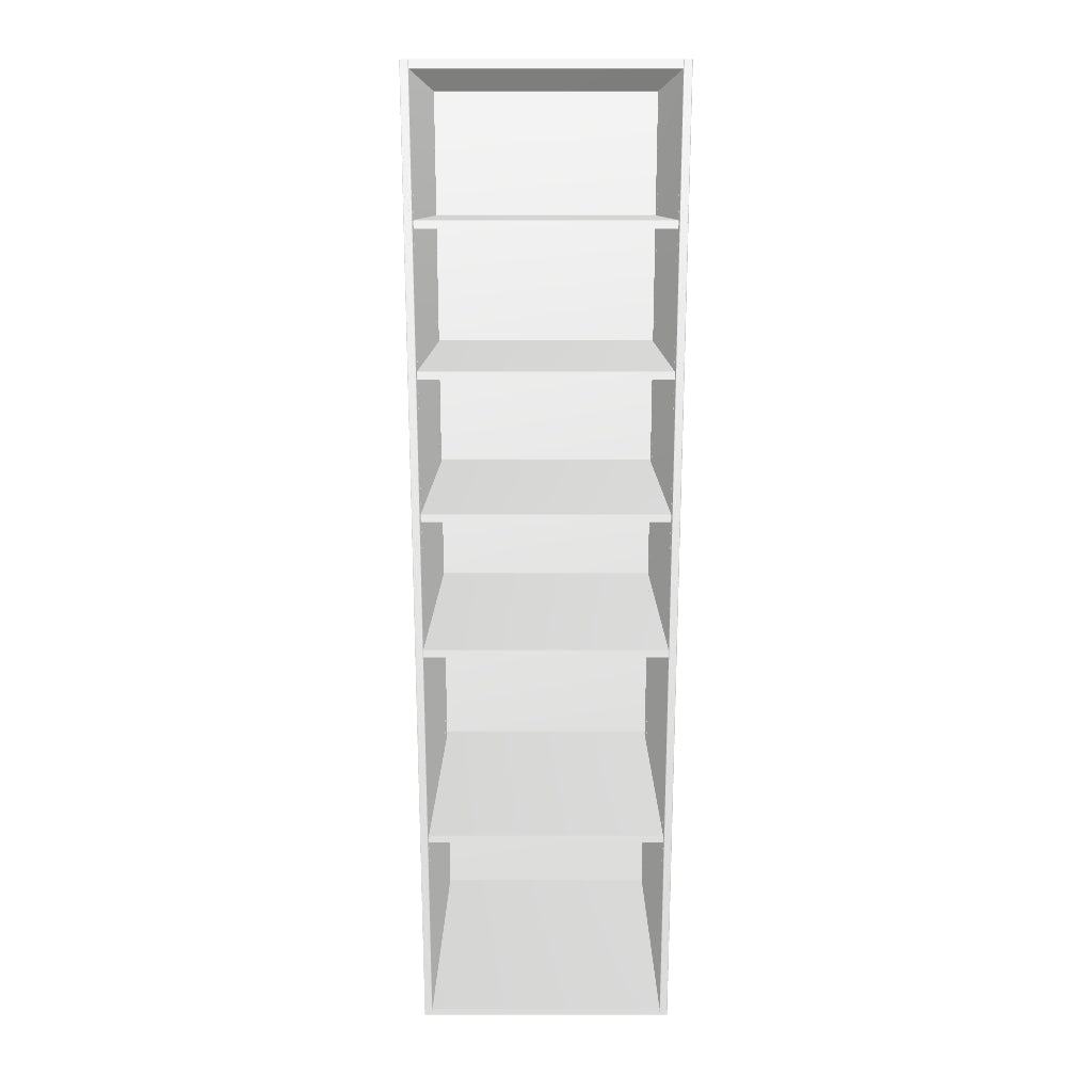 23" Wide Tall Pantry Cabinet - Painted Doors