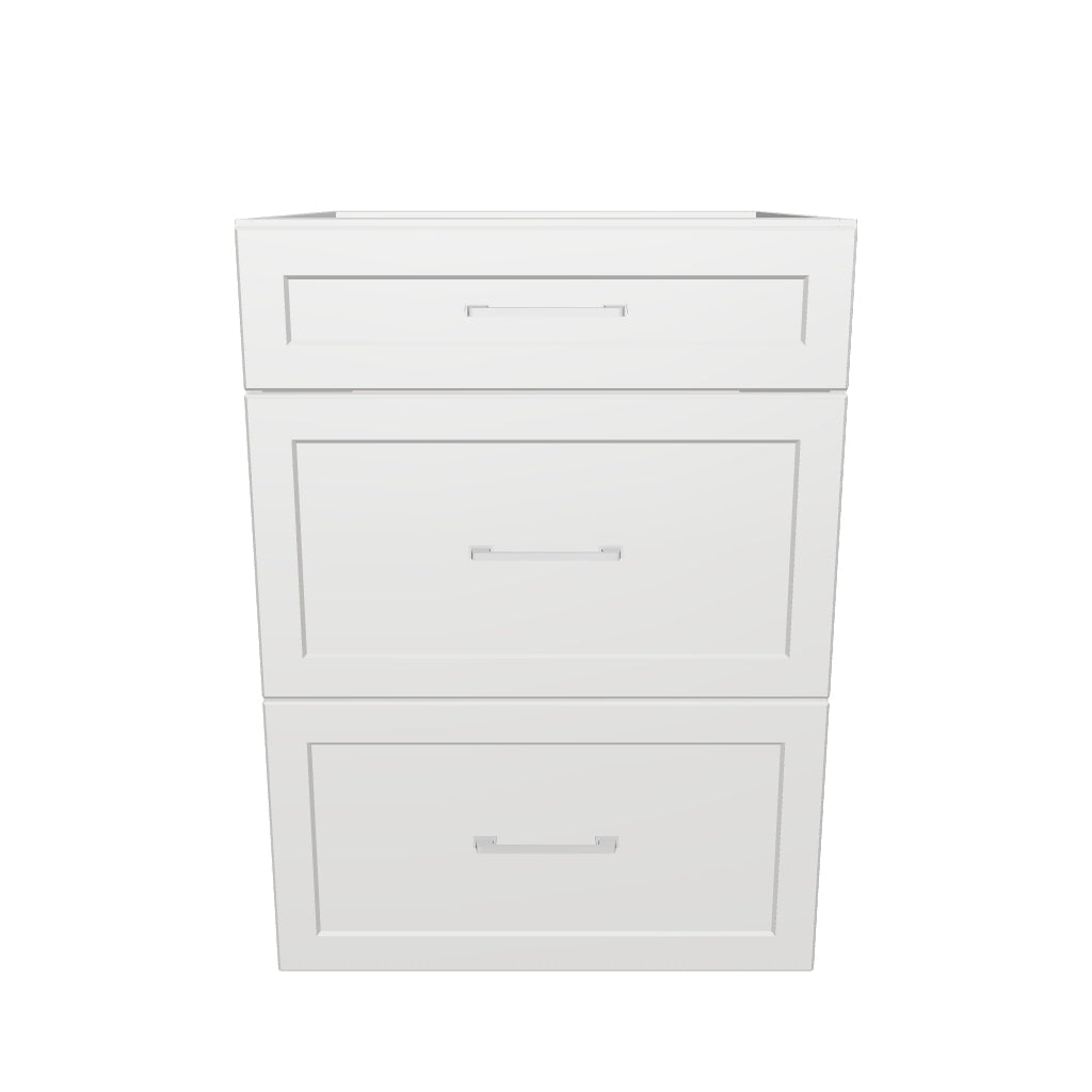 23" Wide Drawer Cabinet - Painted Doors