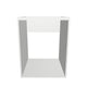24" Wide Base Cabinet - Sink Cabinet - No Back - Thermofoil Doors