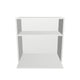 24" Wide x 24" High Microwave Cabinet - Thermofoil Doors