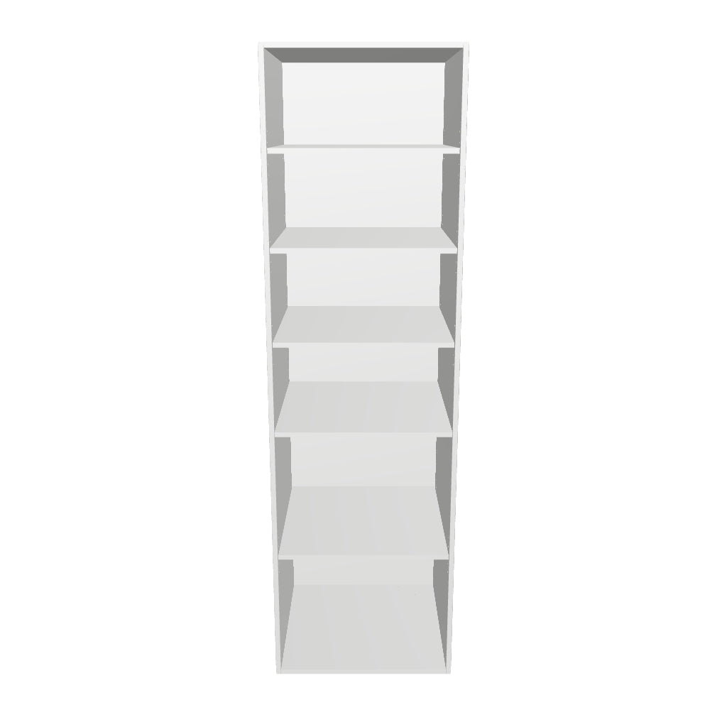 24" Wide Tall Pantry Cabinet - Thermofoil Doors