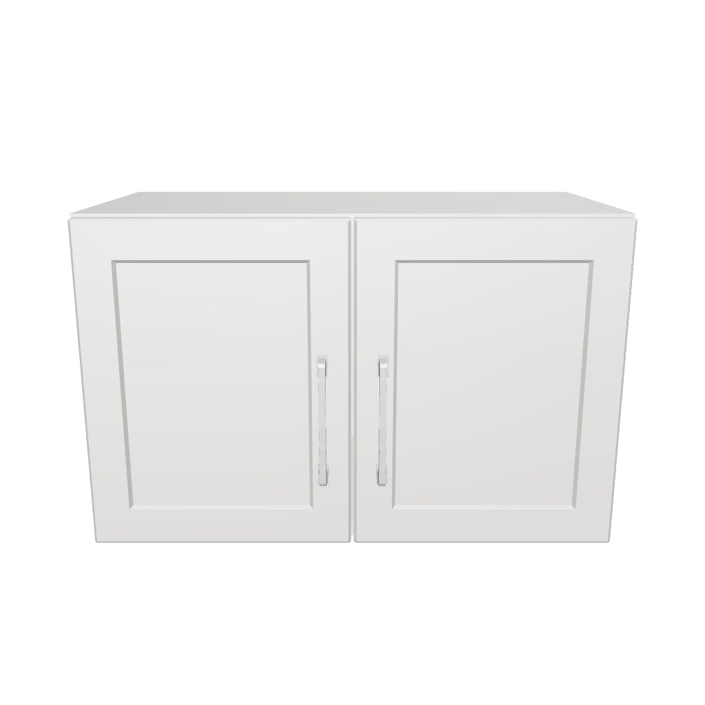 24" Wide x 15" High Fridge Cabinet - Thermofoil Doors