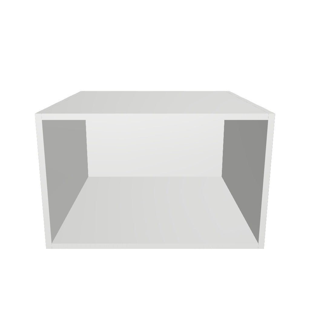 24" Wide x 15" High x 24" Deep Fridge Cabinet - Thermofoil Doors