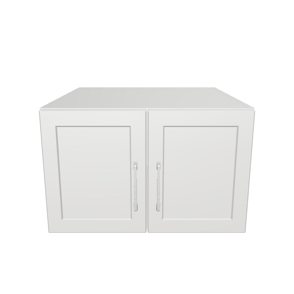 24" Wide x 15" High x 24" Deep Fridge Cabinet - Thermofoil Doors