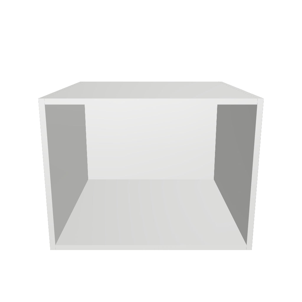 24" Wide x 18" High x 24" Deep Fridge Cabinet - Thermofoil Doors