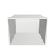 24" Wide x 18" High x 24" Deep Fridge Cabinet - Thermofoil Doors