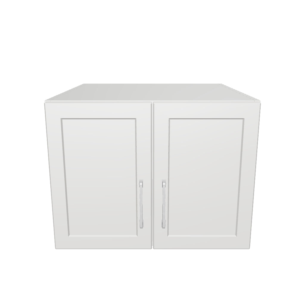 24" Wide x 18" High x 24" Deep Fridge Cabinet - Thermofoil Doors