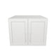 24" Wide x 18" High x 24" Deep Fridge Cabinet - Thermofoil Doors